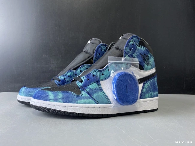 OG Tie-Dye CD0461-100 Jordan 1 Air High 0629